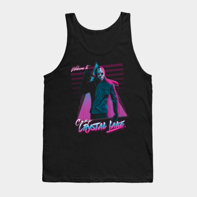 Welcome to camp crystal lake Tank Top by ddjvigo